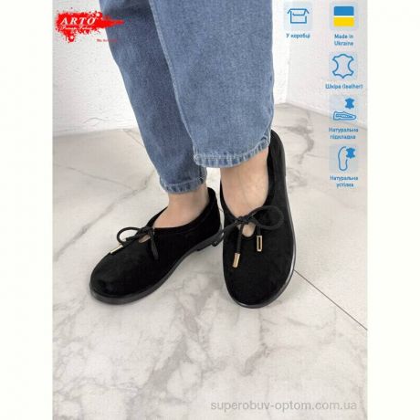 Шлепки ARTO 518 чорний з.