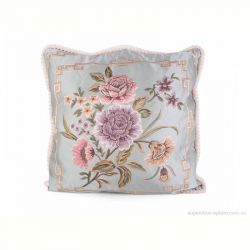 Подушка Obuvok 10965 гобелен 55x55см l.blue