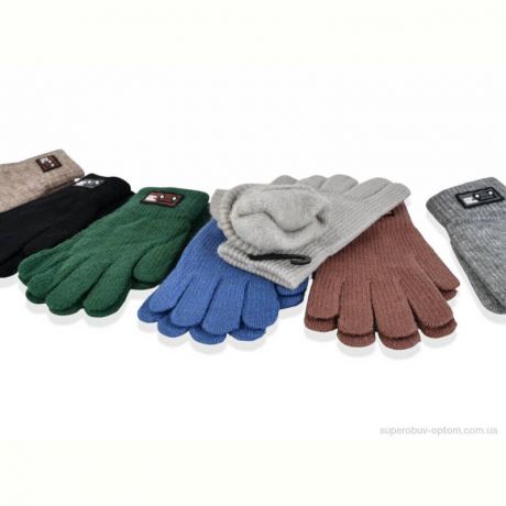 Перчатки RuBi 5067 (хутро) mix