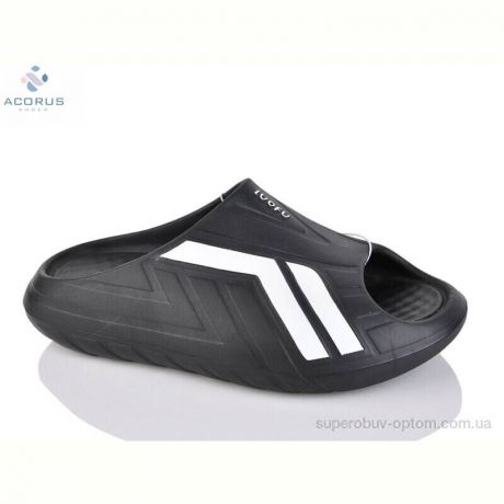 Шлепки Acorus 24-139 black