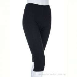 Бриджи STARK Бриджі рубчик чорні норма