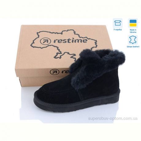 Угги Restime YWZ23004 black