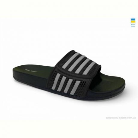 Шлепки Rai shoes M235 чорний