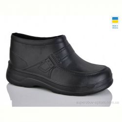 Галоши Lot Shoes Паяс пряжка холодний чорний (41-43)