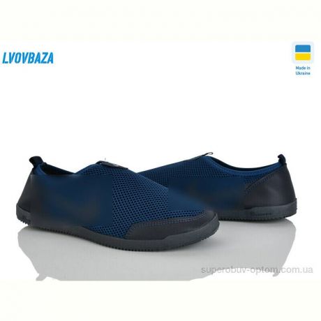 Слипоны Lvovbaza B&R 503 синій