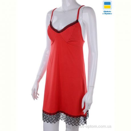 Ночная рубашка Nadia & Natali 8288 red батал