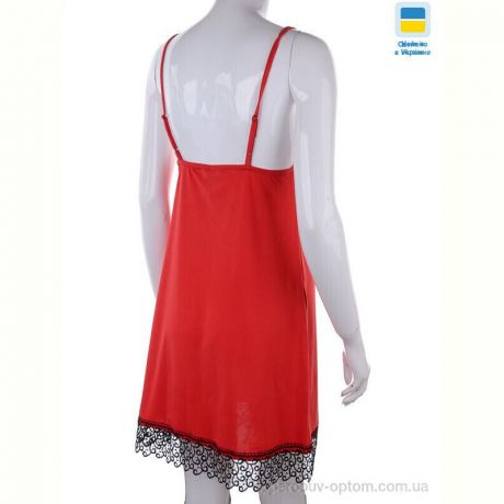 Ночная рубашка Nadia & Natali 8288 red батал