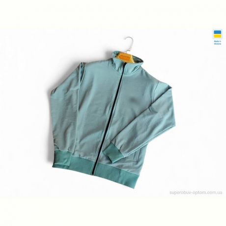 Кофта Sport style 501 NI морська хвиля
