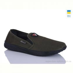 Слипоны Inblue G144 зелений