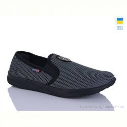 Слипоны Inblue G144 сірий