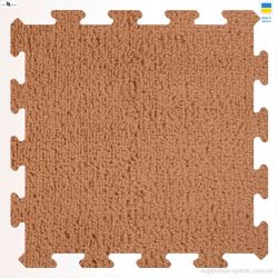 Ковры NOVA VIDNOVA Килимок пазл товщина 2 см (31x31см) 001-7 brown