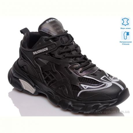 Кроссовки Prime-Opt Prime N-114-718-12 black-ds