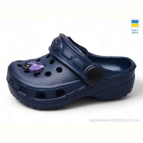 Кроксы Inblue H1 т.синій