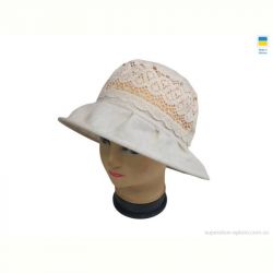 Шляпа Mabi 0779 бежевий