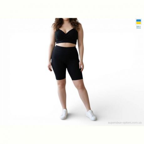 Велосипедки Sport style 5711 норма чорний