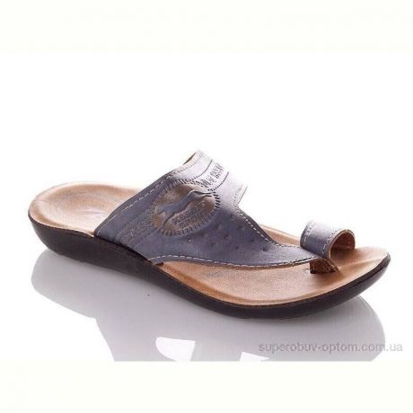 Шлепки DeMur BKsoft-AP-blue