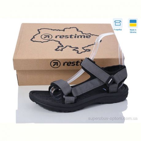Сандалии Restime MML22222 D.GREY