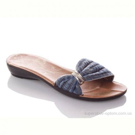 Шлепки DeMur W303-blue