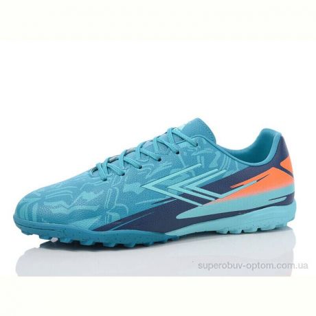 Футбольная обувь Restime DIMB25653-1 cyan-orange