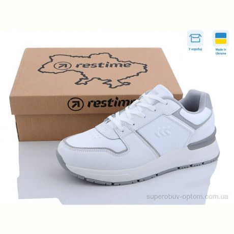 Кроссовки Restime AMO23304 white