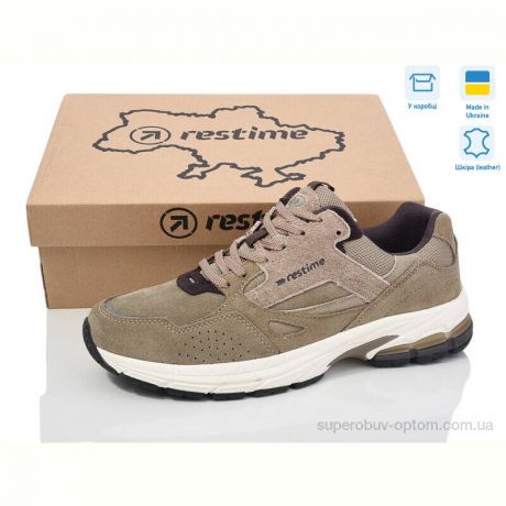Кроссовки Restime HMO24068 brown