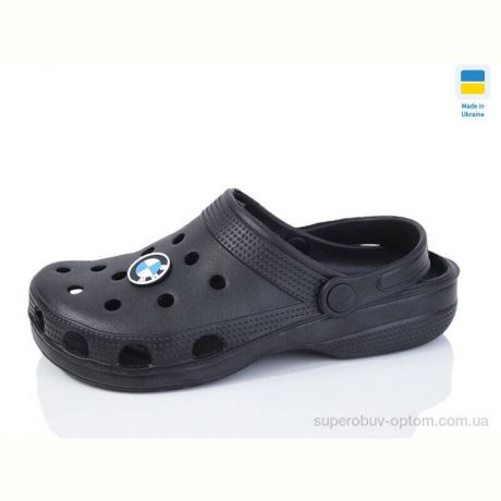 Кроксы SANLIN 2 SV018 підліток чорний