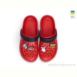Кроксы Rai shoes 009 червоний